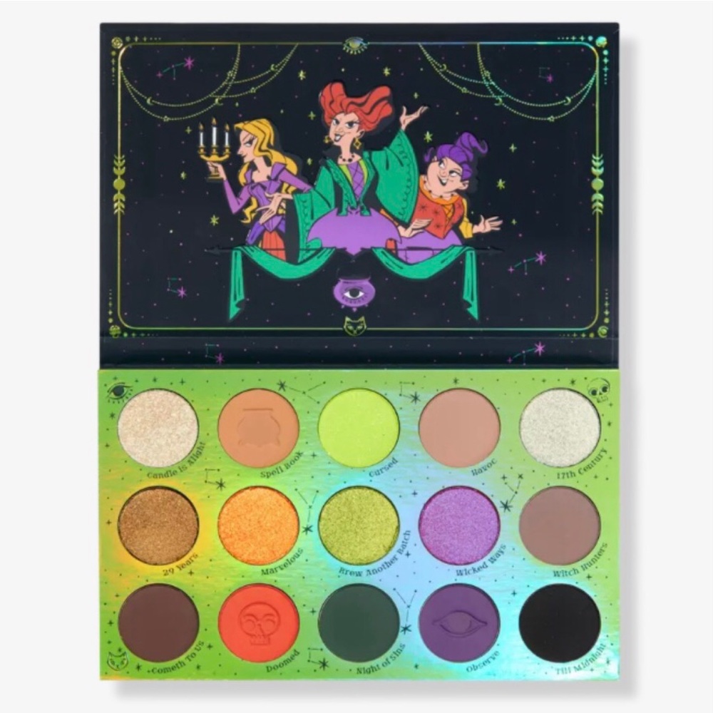 Colourpop hocus pocus 2 eyeshadow palette NWT